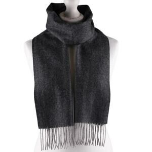 Edinburgh 100% Lambswool Tartan Grey Scarf